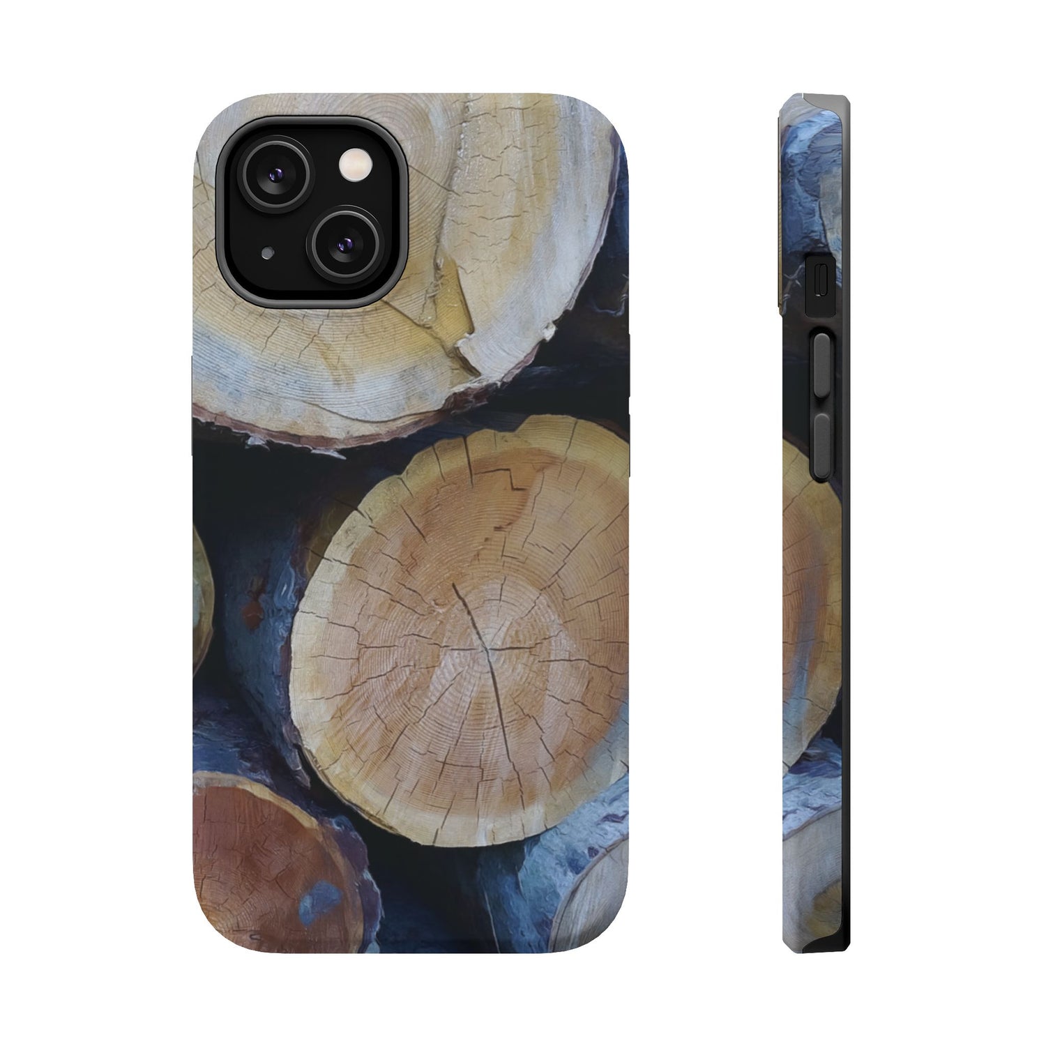 Magnetic Tough Phone Case - Wooden Trunks (Variant 2)