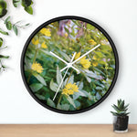 Wall Clock - Flower of Lysimachia