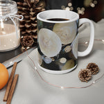 Ceramic White Cup 15oz - Wooden Trunks (Variant 1)