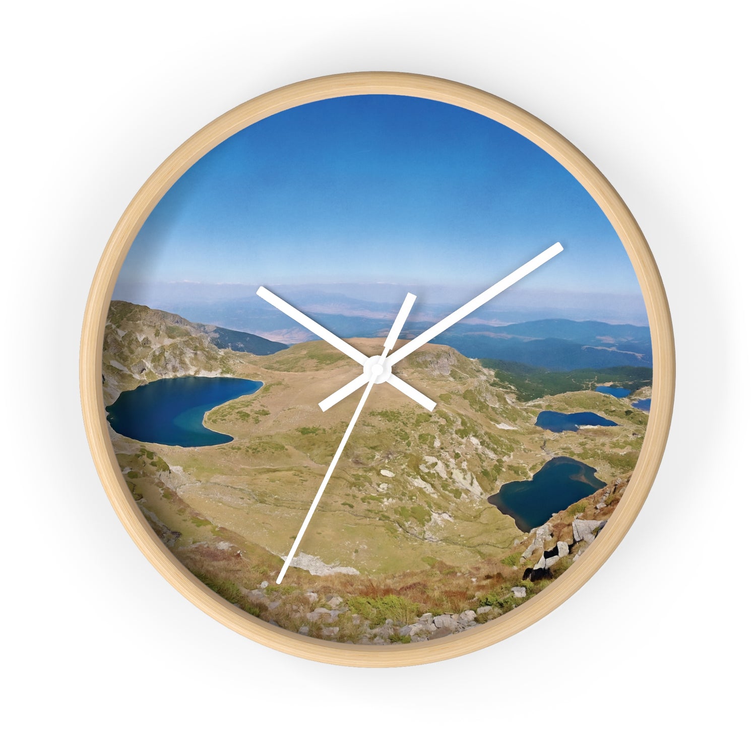 Wall Clock - Rila Lakes, Bulgaria (Variant 2)