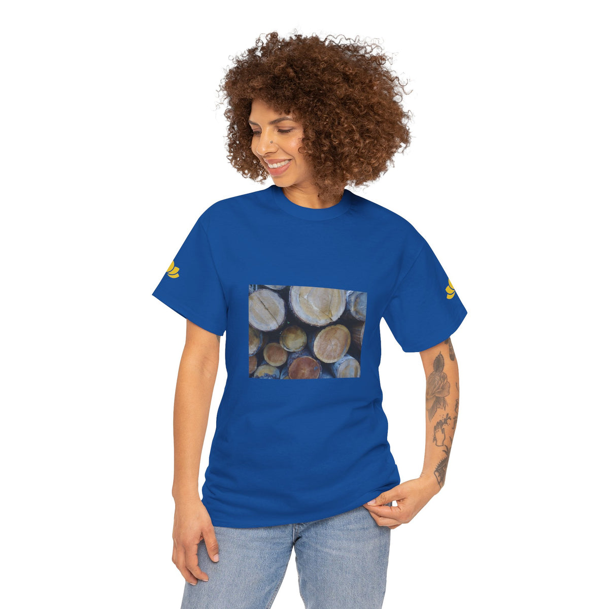 Unisex Heavy Cotton Tee - Wooden Trunks (Variant 2)