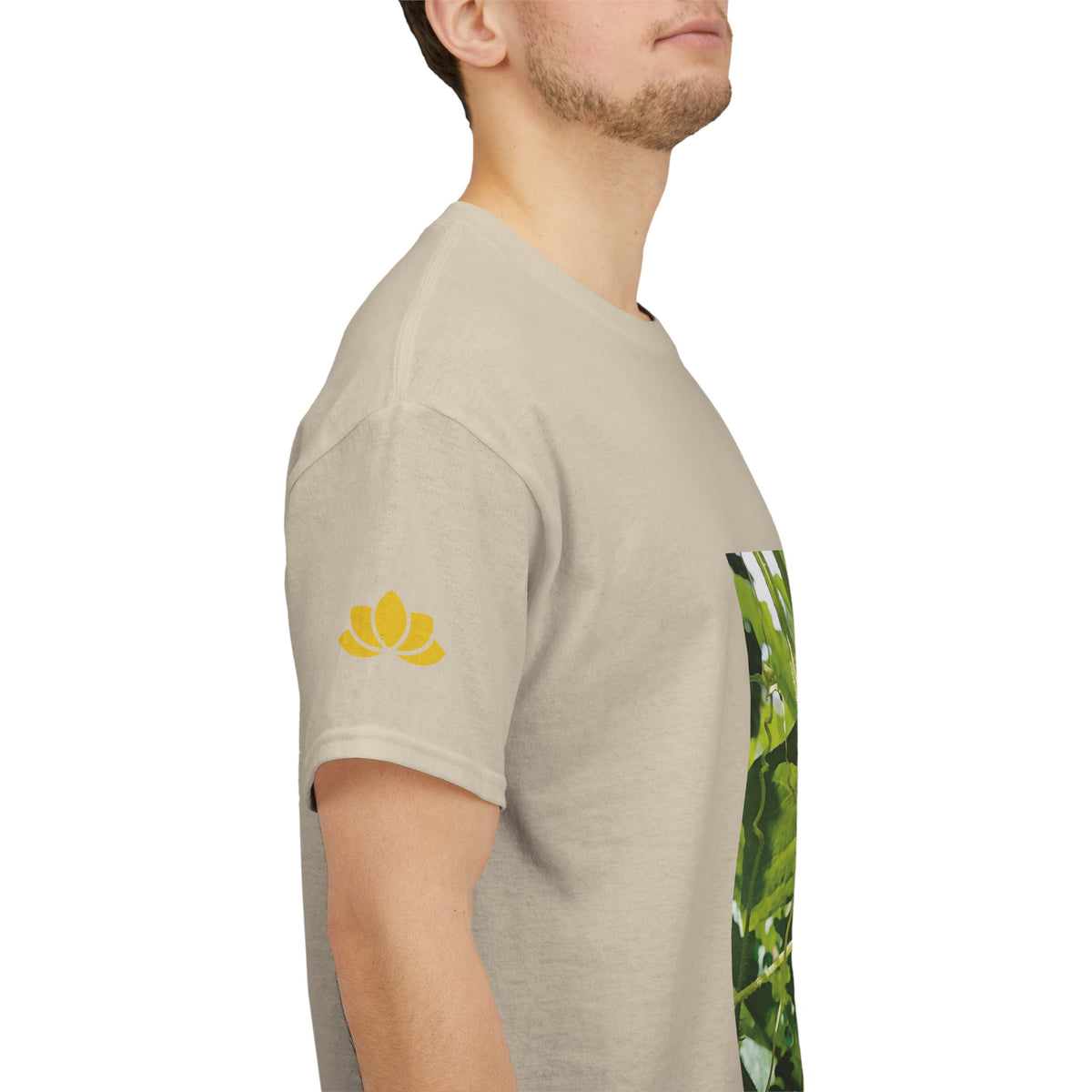 Unisex Heavy Cotton Tee - Flower of Cucumber