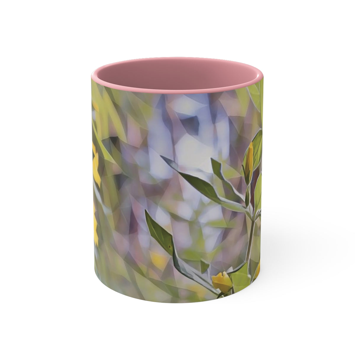 Mug 11oz - Poly Art - Flower of Lysimachia (Variant 2)
