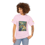 Unisex Heavy Cotton Tee - Poly Art - Flower of Ornithogalum (Variant 2)
