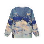 Windbreaker Jacket - Poly Art - View from Mont Blanc