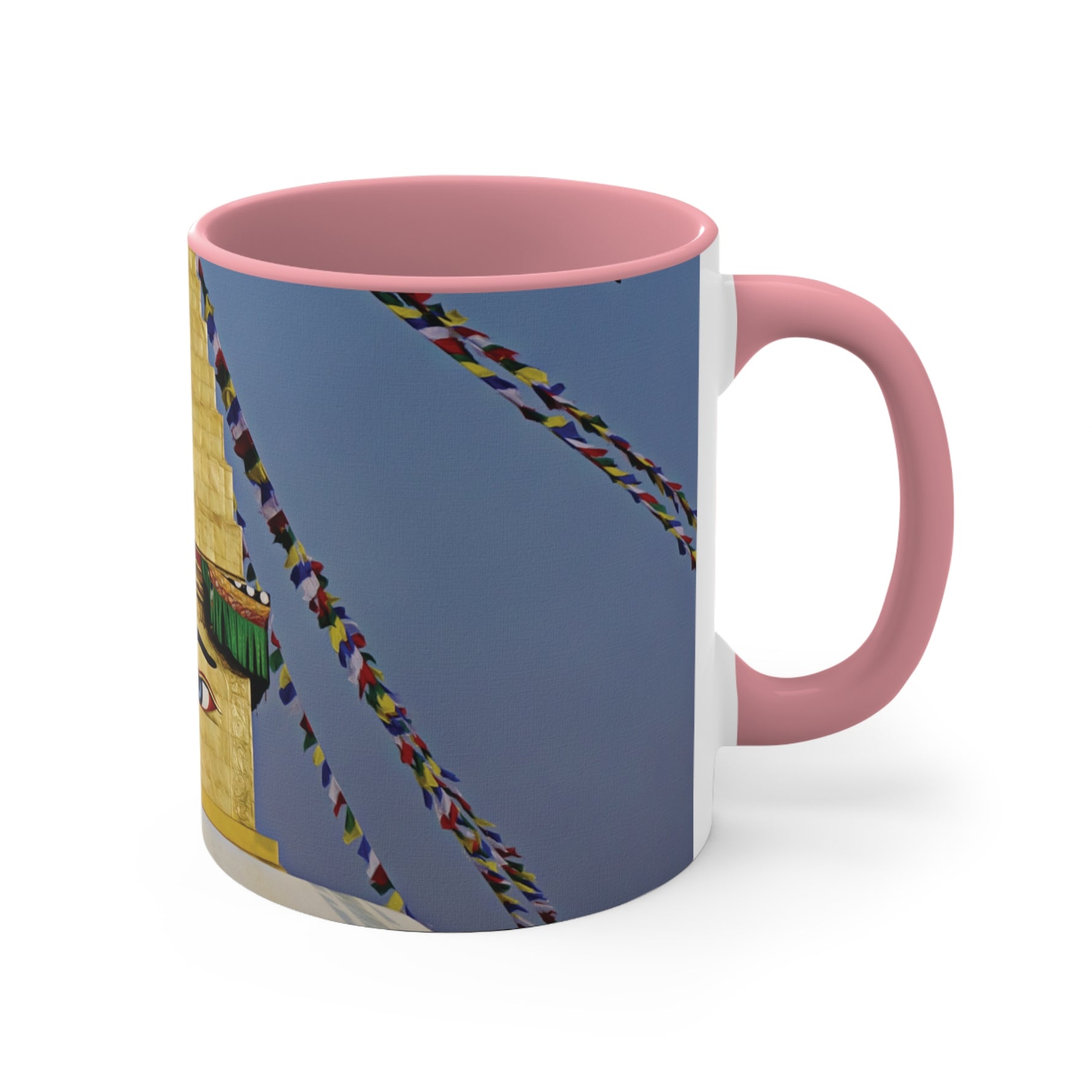 Mug 11oz - Nepal, Stupa with Buddha's Eyes (Variant 4)