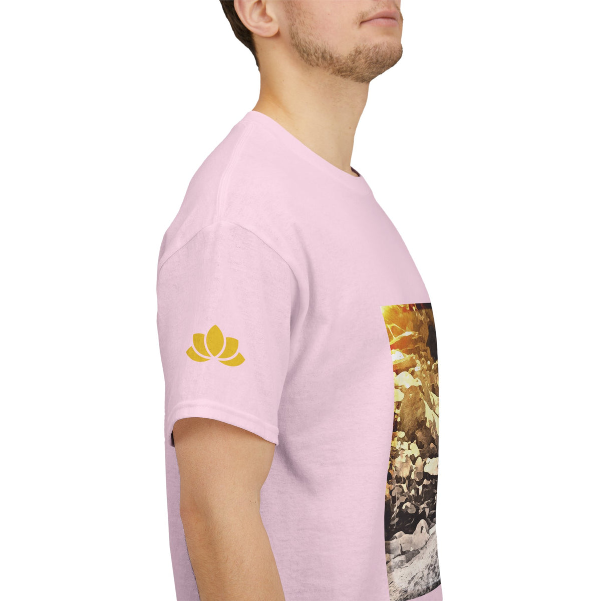 Unisex Heavy Cotton Tee - Stone Balance (Variant 1)