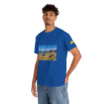 Unisex Heavy Cotton Tee - Rila Lakes (Variant 1)