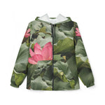 Windbreaker Jacket - Poly Art - Flower of Lotus