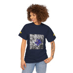 Unisex Heavy Cotton Tee - Poly Art - Flower of Anemone
