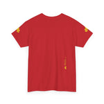 Unisex Heavy Cotton Tee - Poly Art - Forest, a Path (Variant 1)