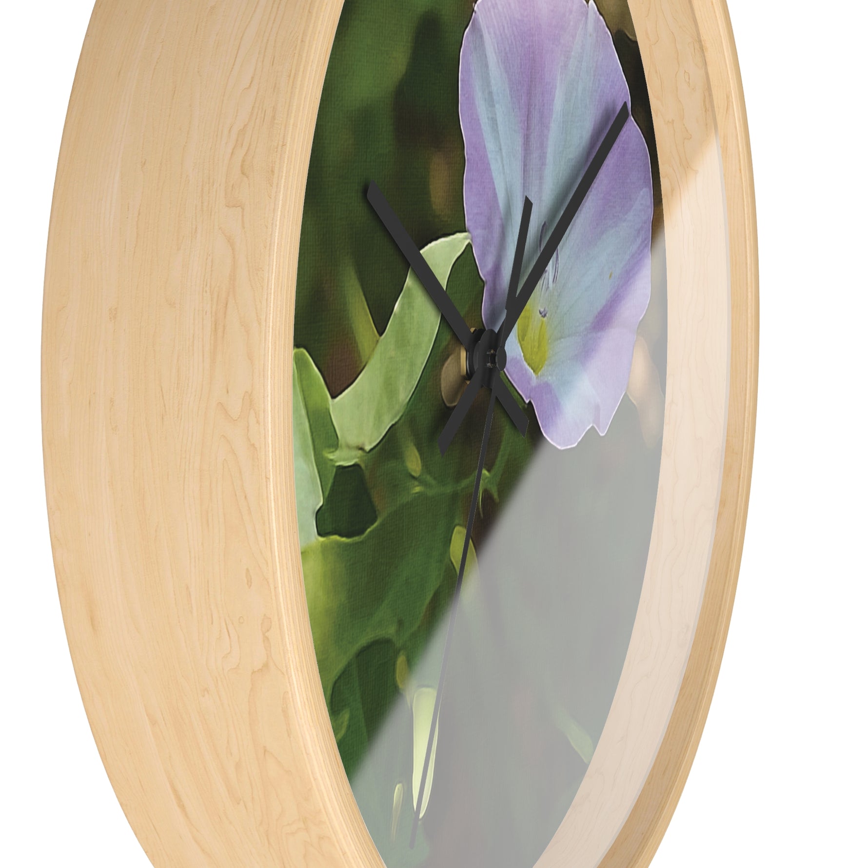 Wall Clock - Flower of Convolvulus Arvensis/Vilucchio