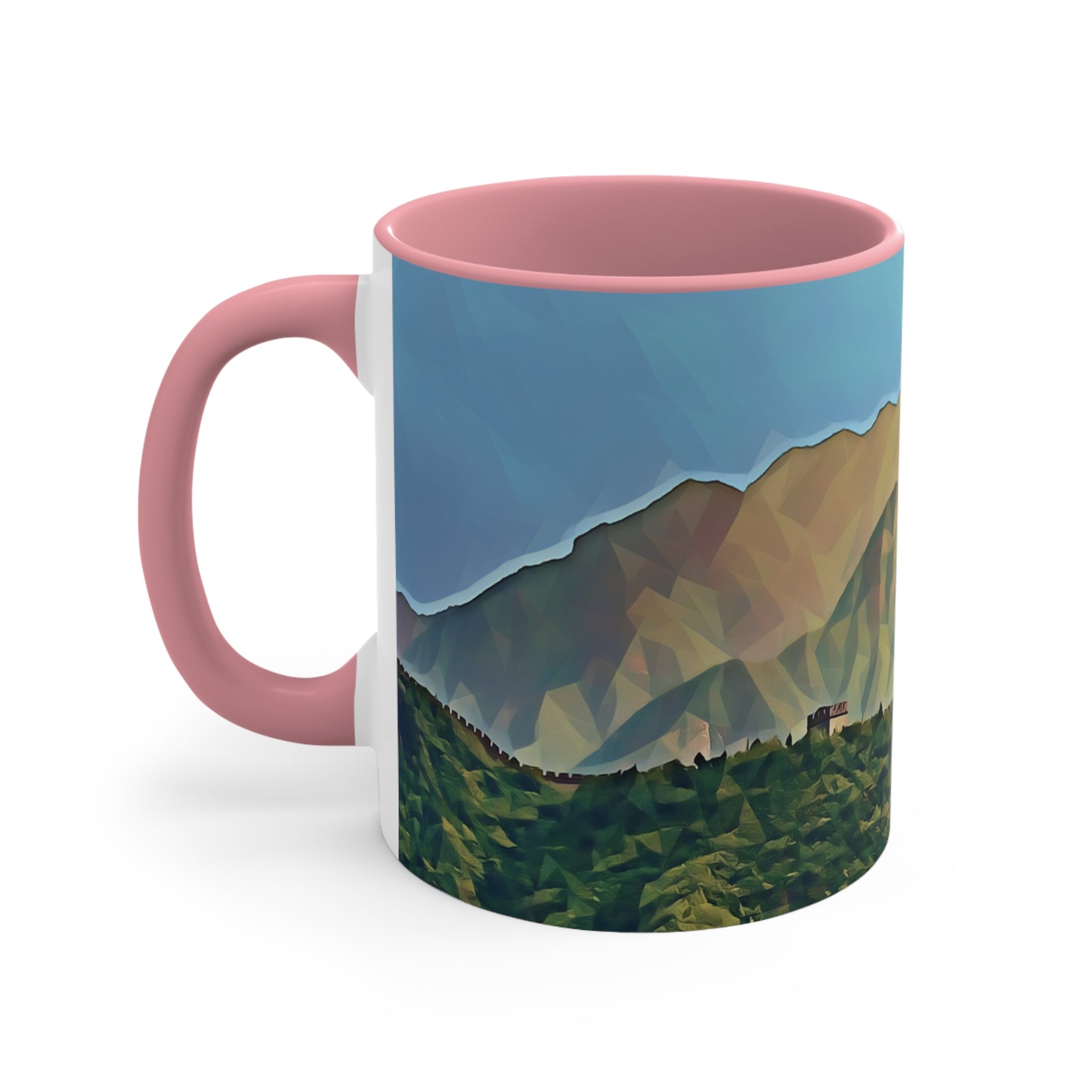 Mug 11oz - Poly Art - China's Great Wall (Variant 1)