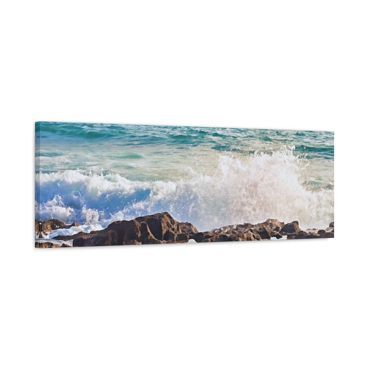 Stretched Matte Canvas - Sea (Variant 09)