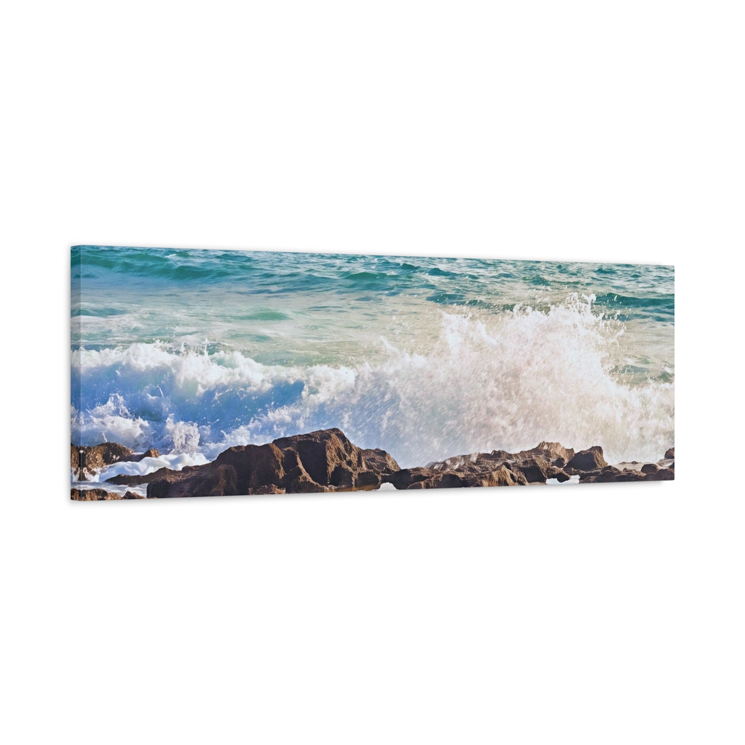 Stretched Matte Canvas - Sea (Variant 09)