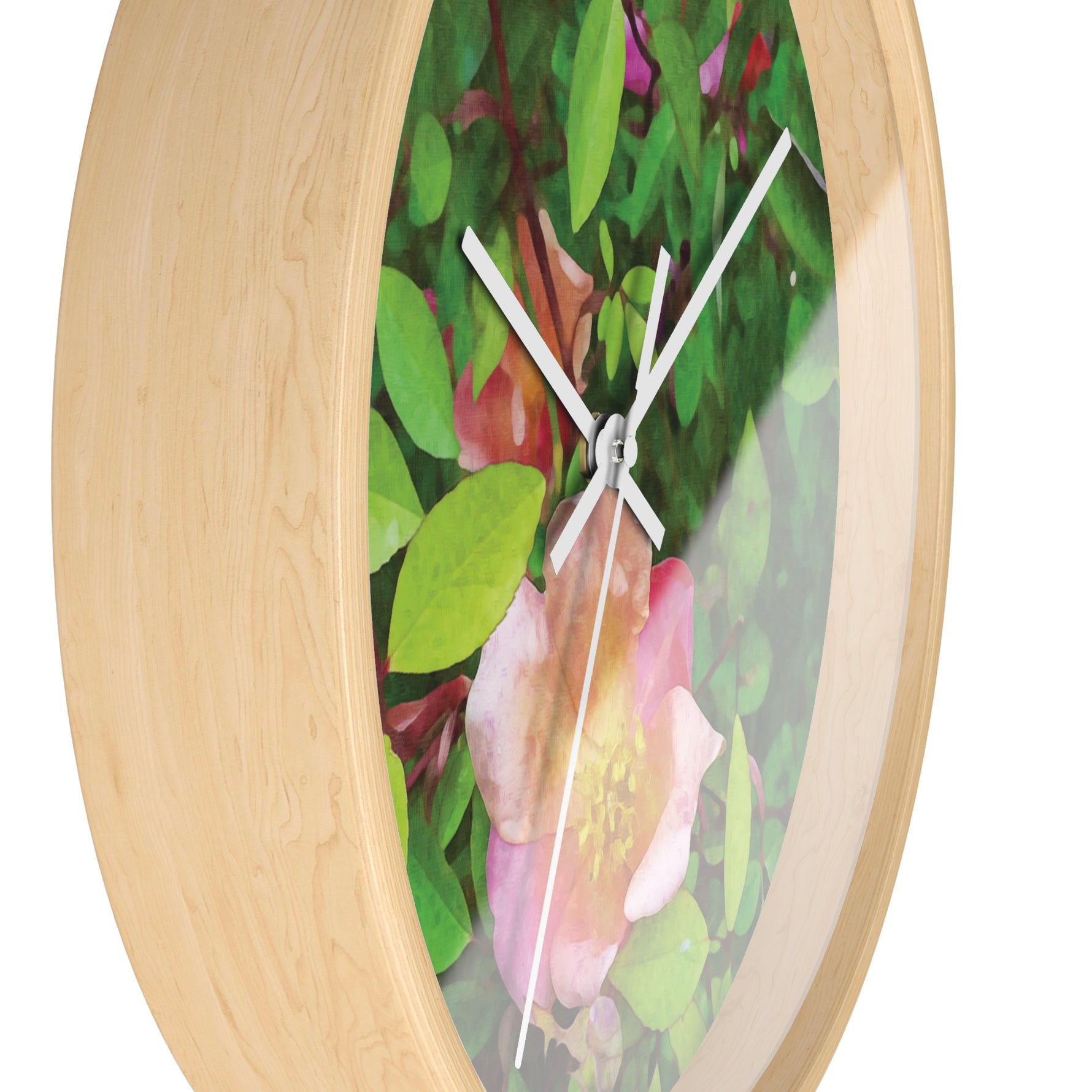 Wall Clock - Flower of Rose
