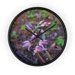 Wall Clock - Flower of Cephalanthera Rubra