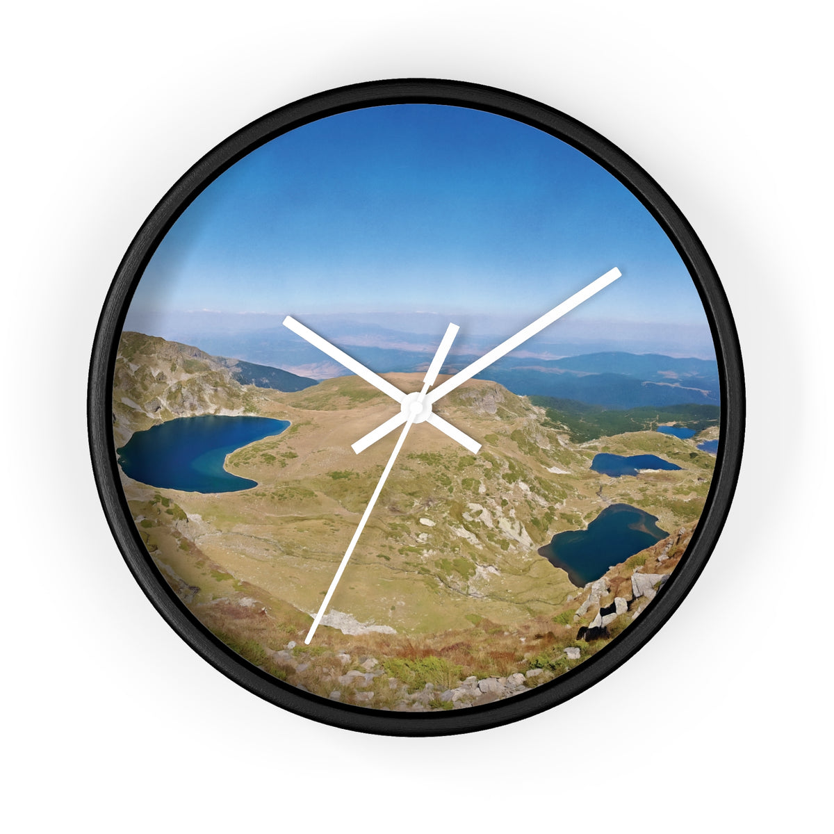 Wall Clock - Rila Lakes, Bulgaria (Variant 2)