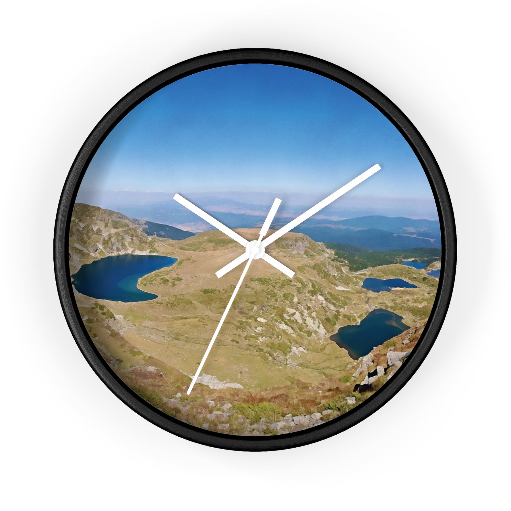 Wall Clock - Rila Lakes, Bulgaria (Variant 2)