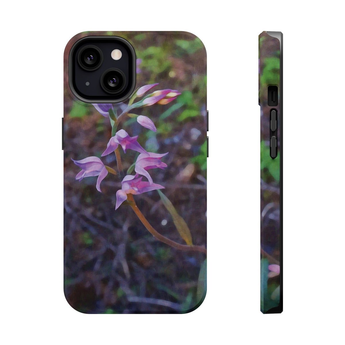 Magnetic Tough Phone Case - Flower of Cephalanthera Rubra