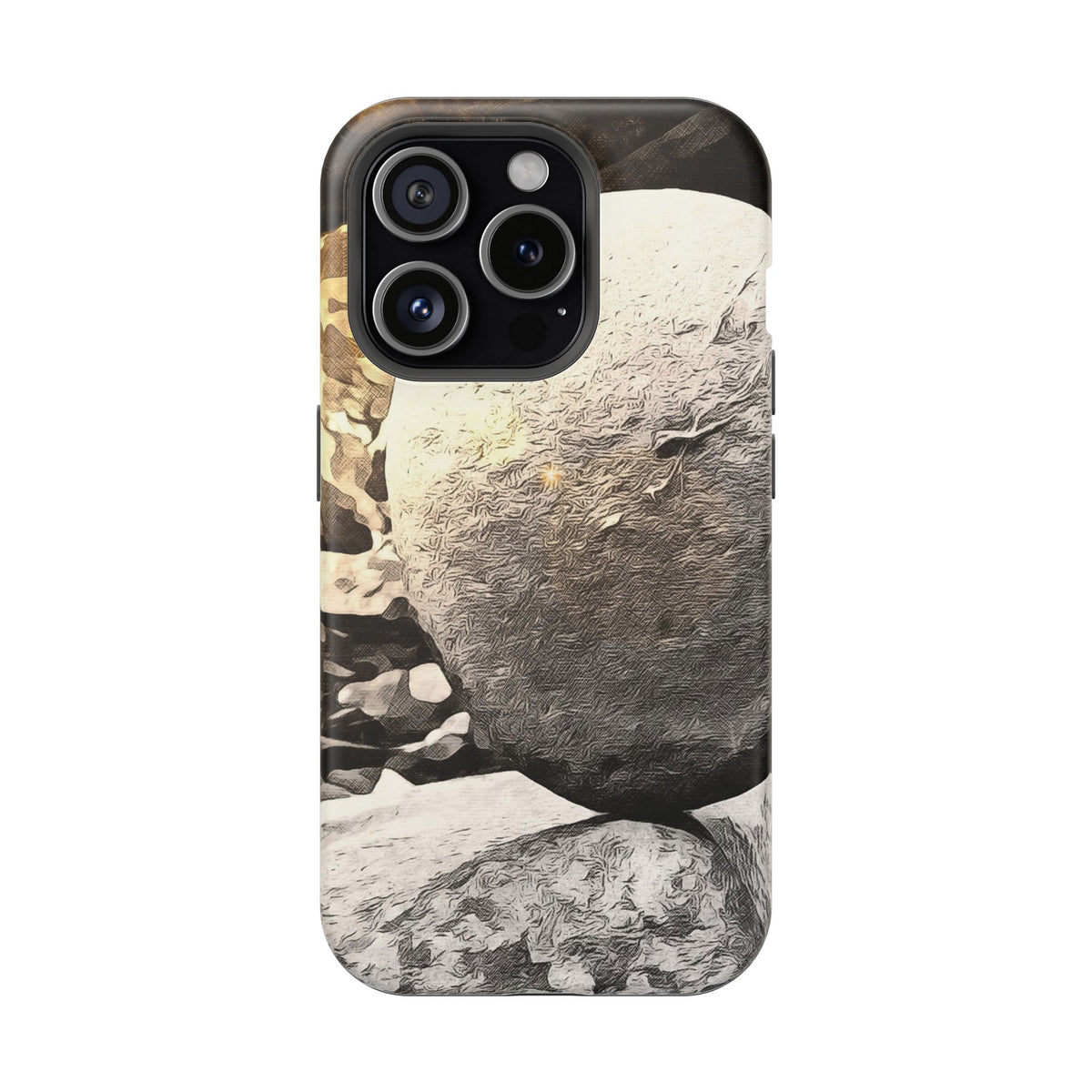 Magnetic Tough Phone Case - Stone Balance