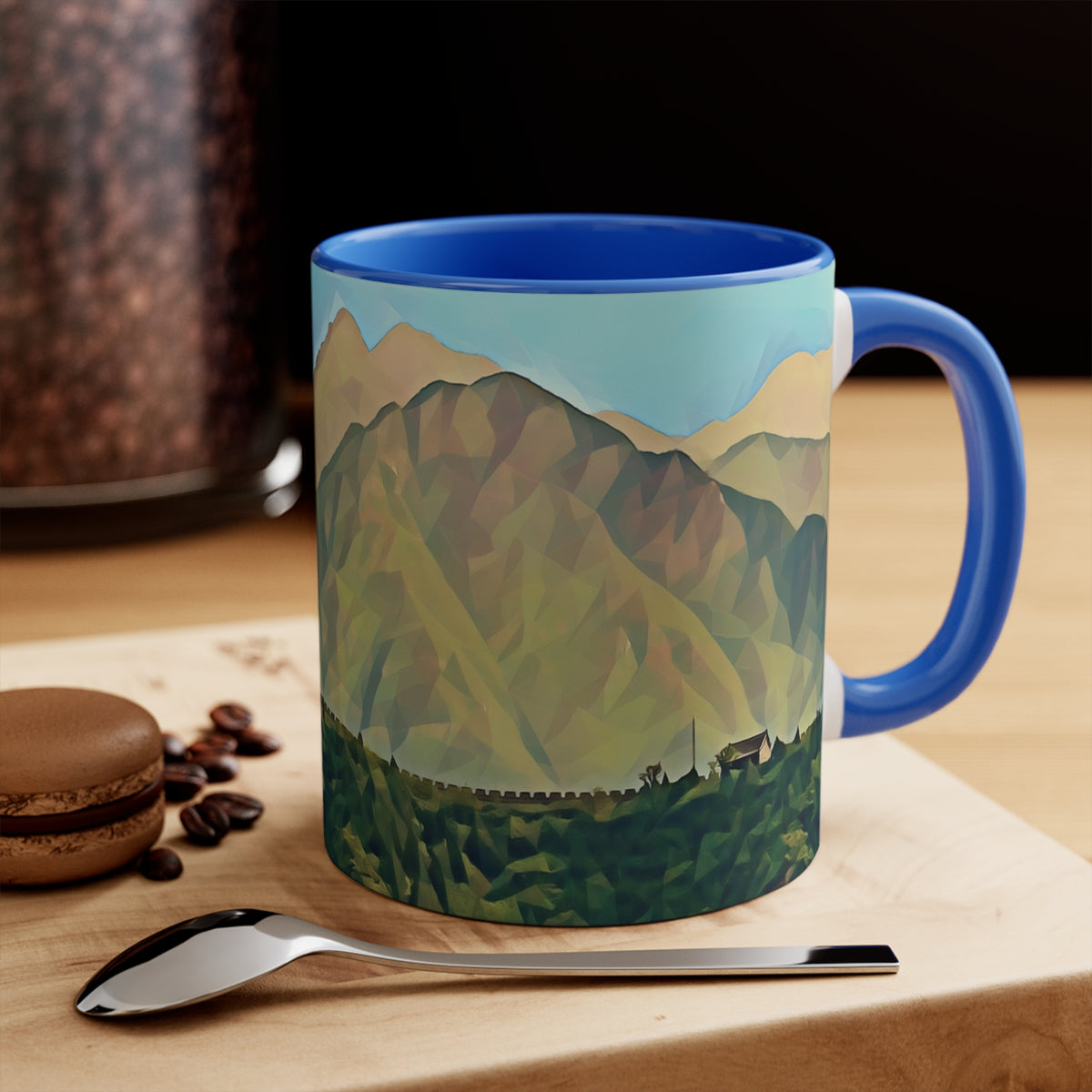 Mug 11oz - Poly Art - China's Great Wall (Variant 1)