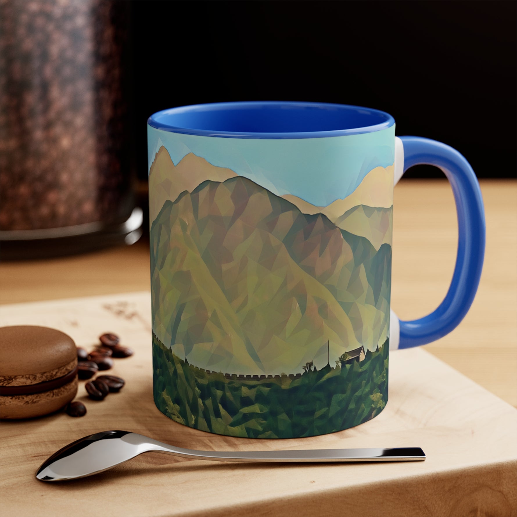 Mug 11oz - Poly Art - China's Great Wall (Variant 1)