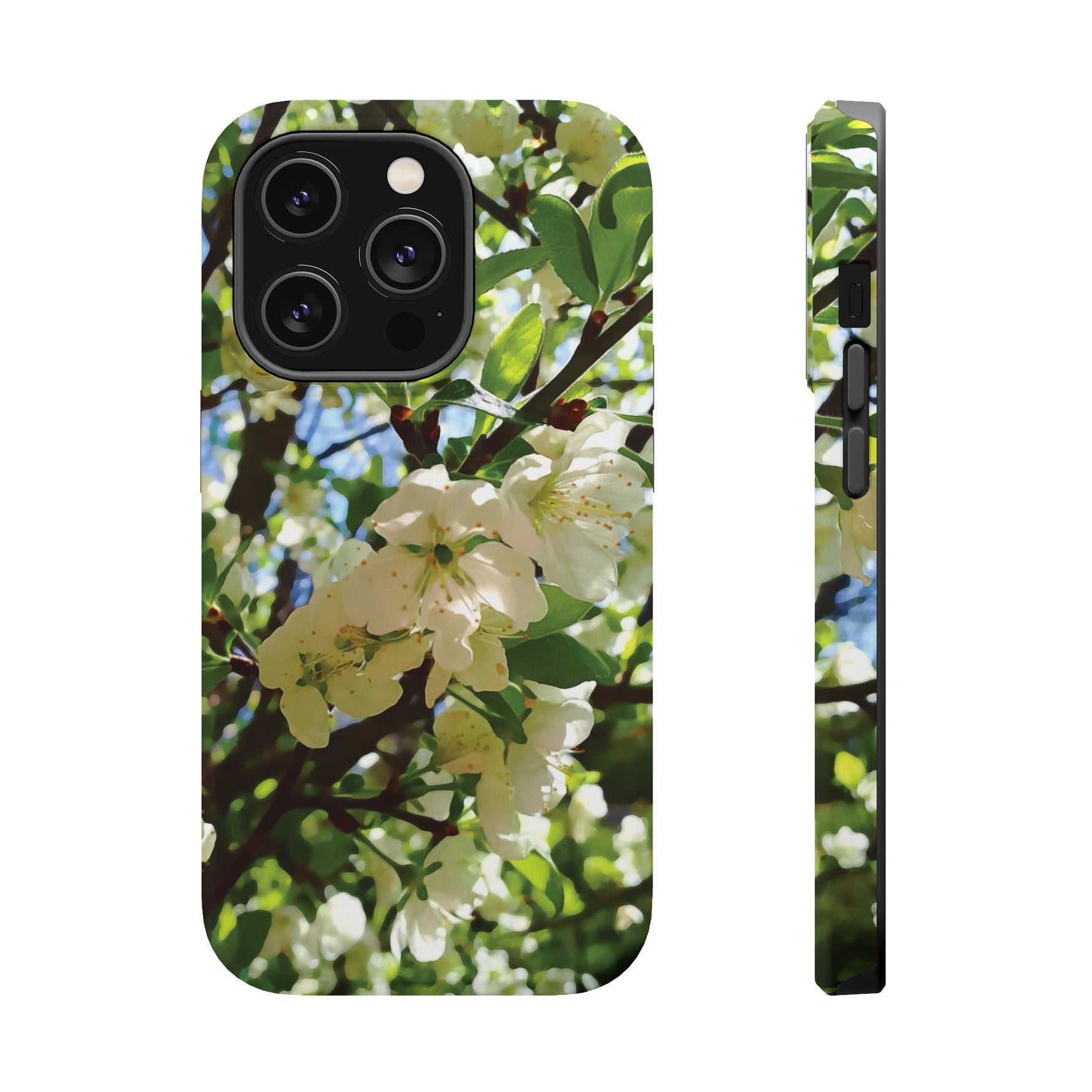Magnetic Tough Phone Case - Apple's Tree Flower