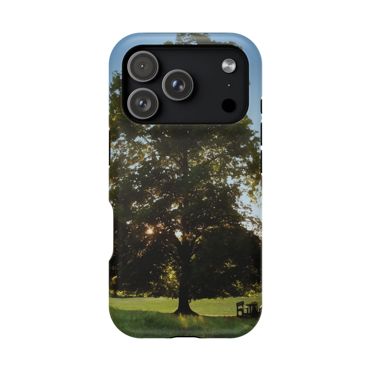 Magnetic Tough Phone Case - Tree in a Lawn (Variant 1)
