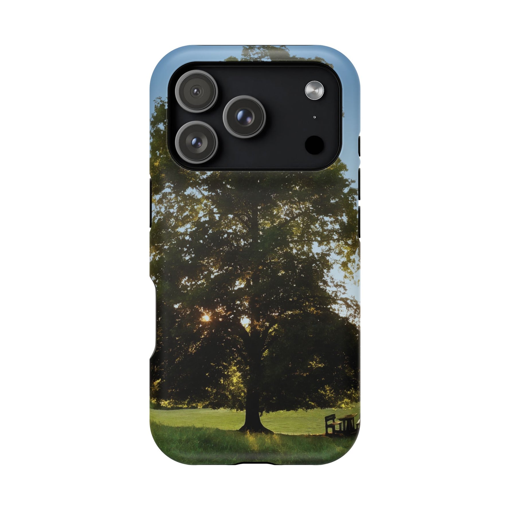 Magnetic Tough Phone Case - Tree in a Lawn (Variant 1)