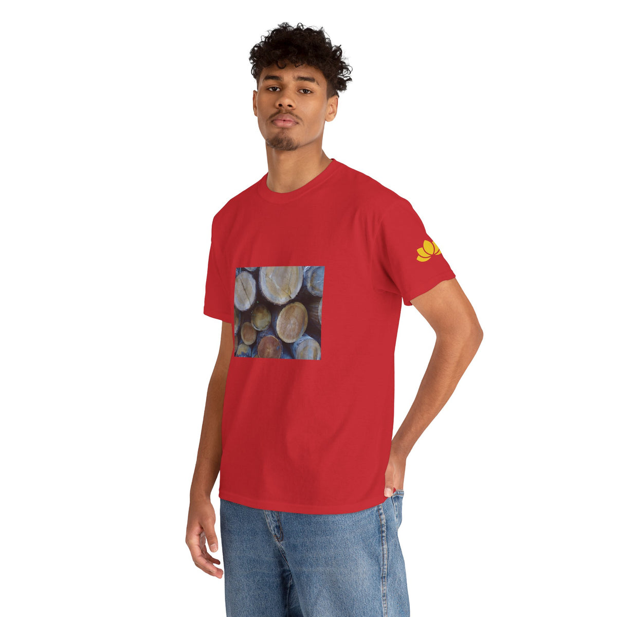 Unisex Heavy Cotton Tee - Wooden Trunks (Variant 2)