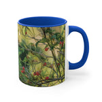 Mug 11oz - Poly Art - Rosehip plant (Variant 2)