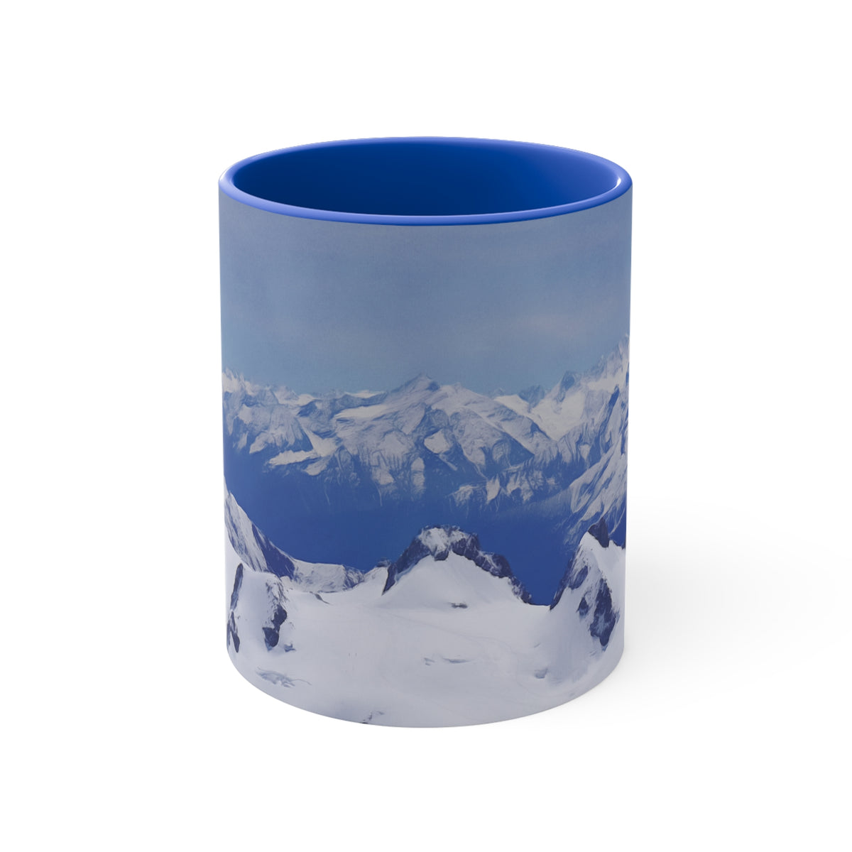 Mug 11oz - View from Mont Blanc, France (Variant 1)
