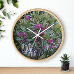 Wall Clock - Flower of Oleander