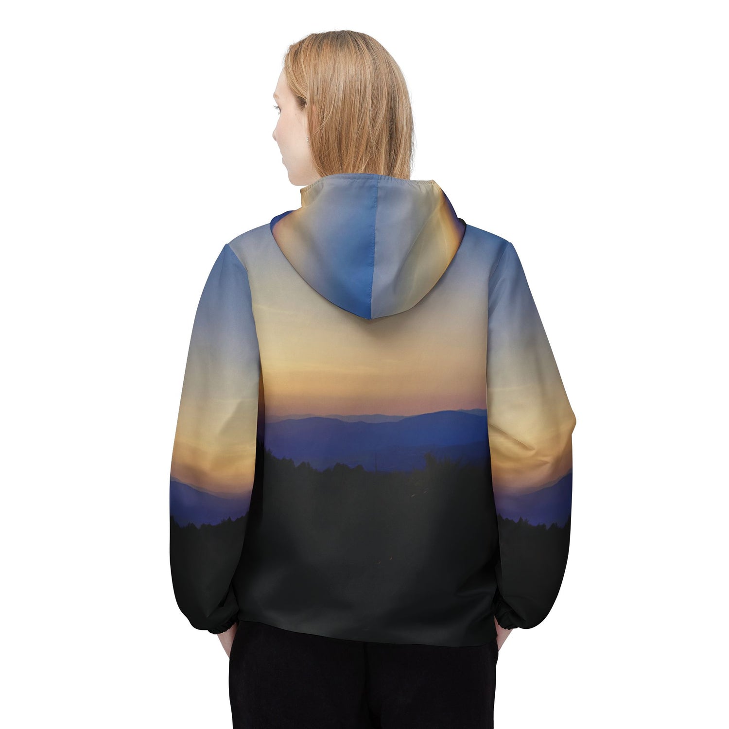 Windbreaker Jacket - Sunset Sky (Variant 1)