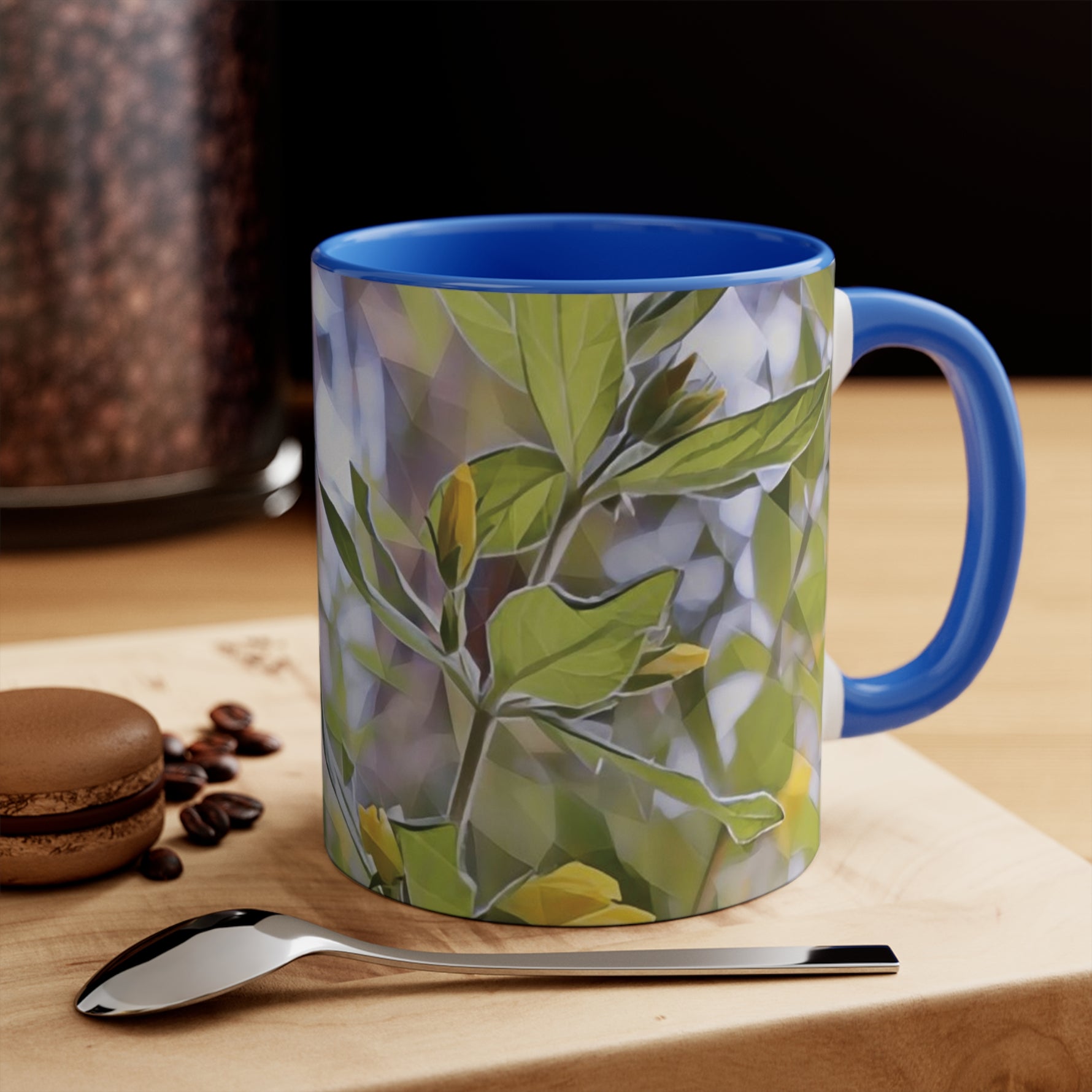 Mug 11oz - Poly Art - Flower of Lysimachia (Variant 2)