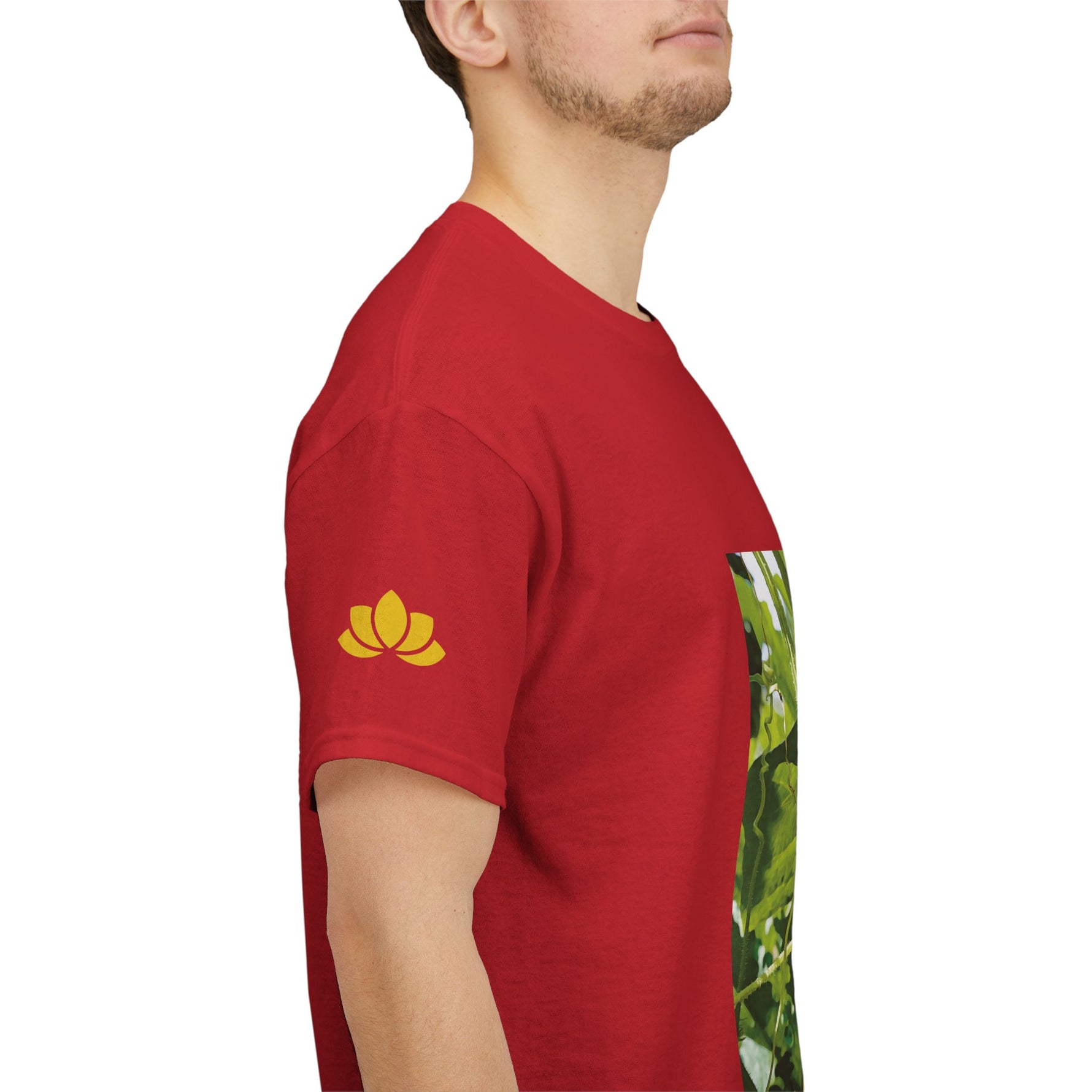 Unisex Heavy Cotton Tee - Flower of Cucumber