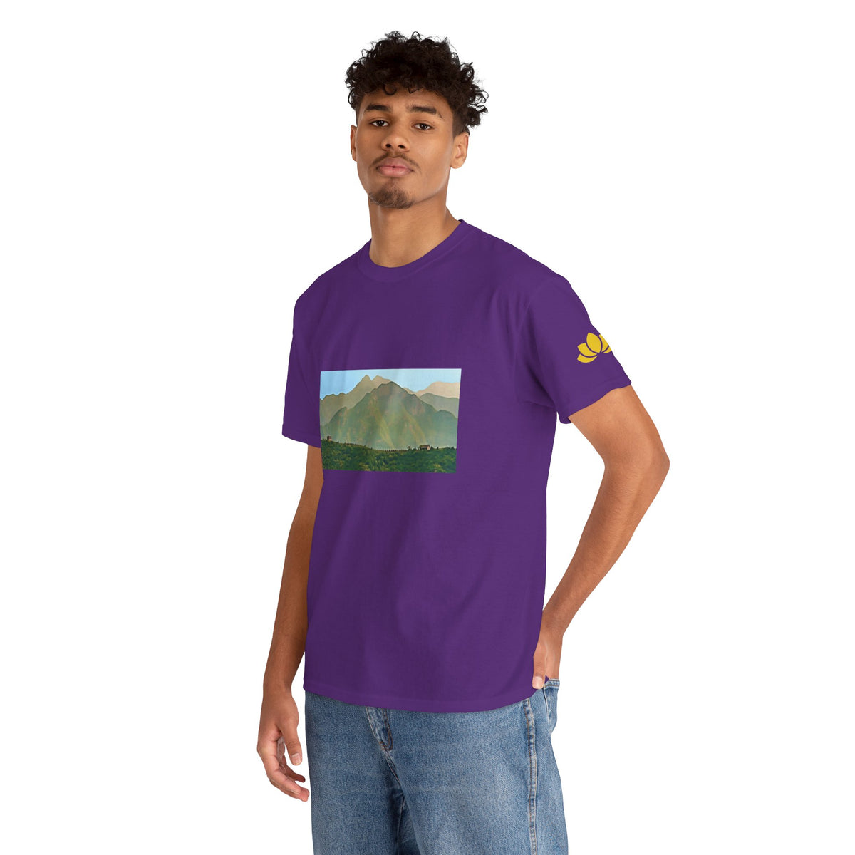 Unisex Heavy Cotton Tee - China's Great Wall