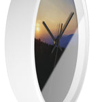 Wall Clock - Sunset Sky (Variant 2)