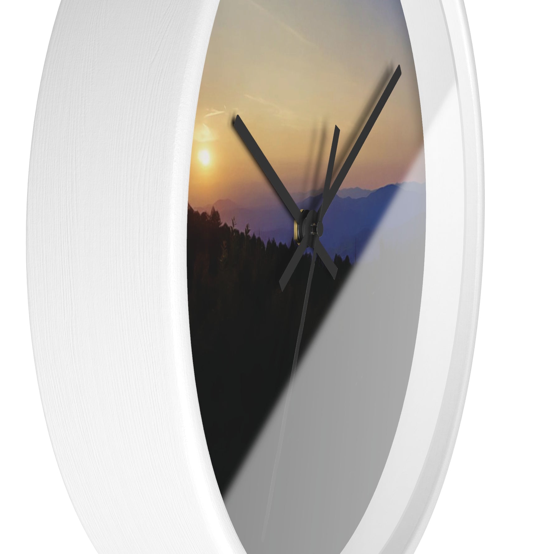 Wall Clock - Sunset Sky (Variant 2)
