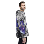 Windbreaker Jacket - Poly Art - Flower of Anemone