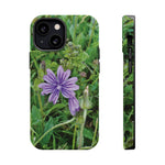 Magnetic Tough Phone Case - Flower of Malva Sylvestris