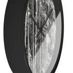 Wall Clock - Bamboo (B&W Variant)
