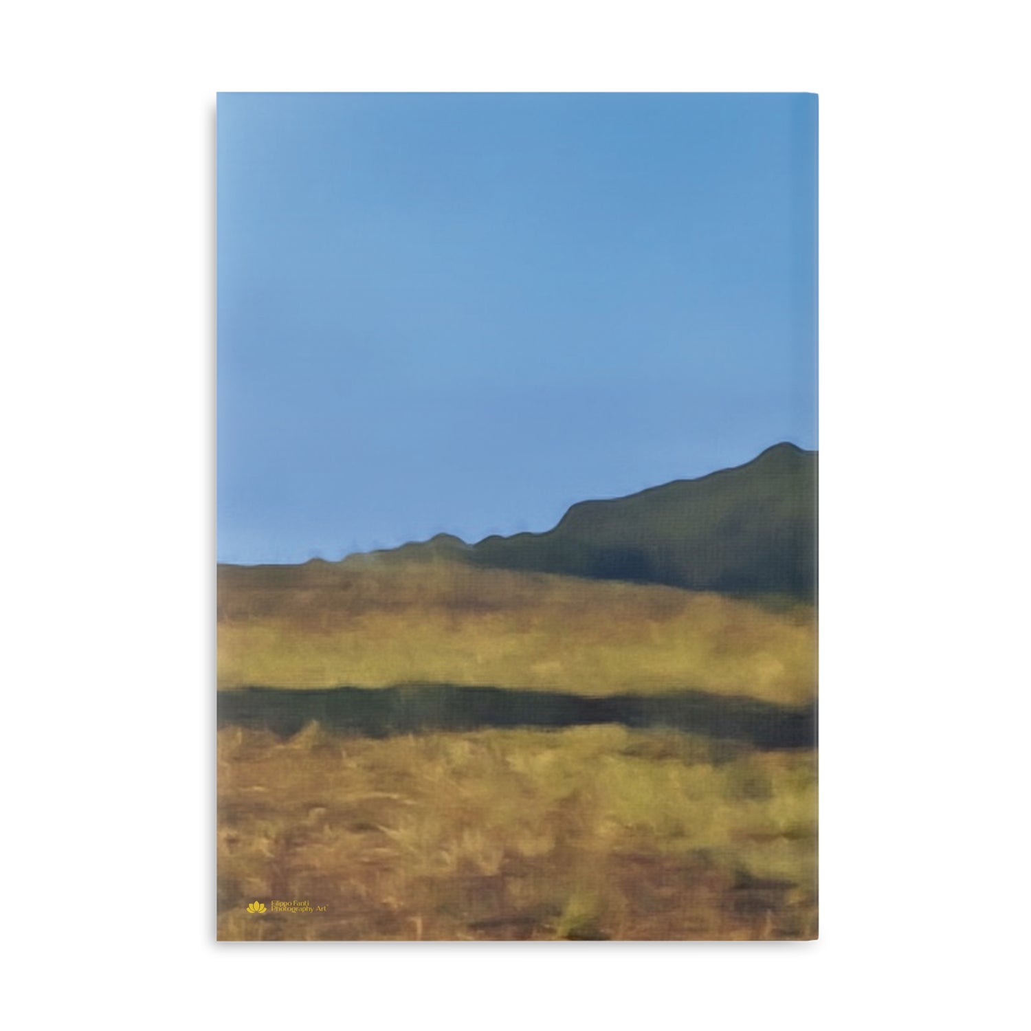 Hardcover Notebook with Puffy Covers - Tuscan Landscape (Variant 1)