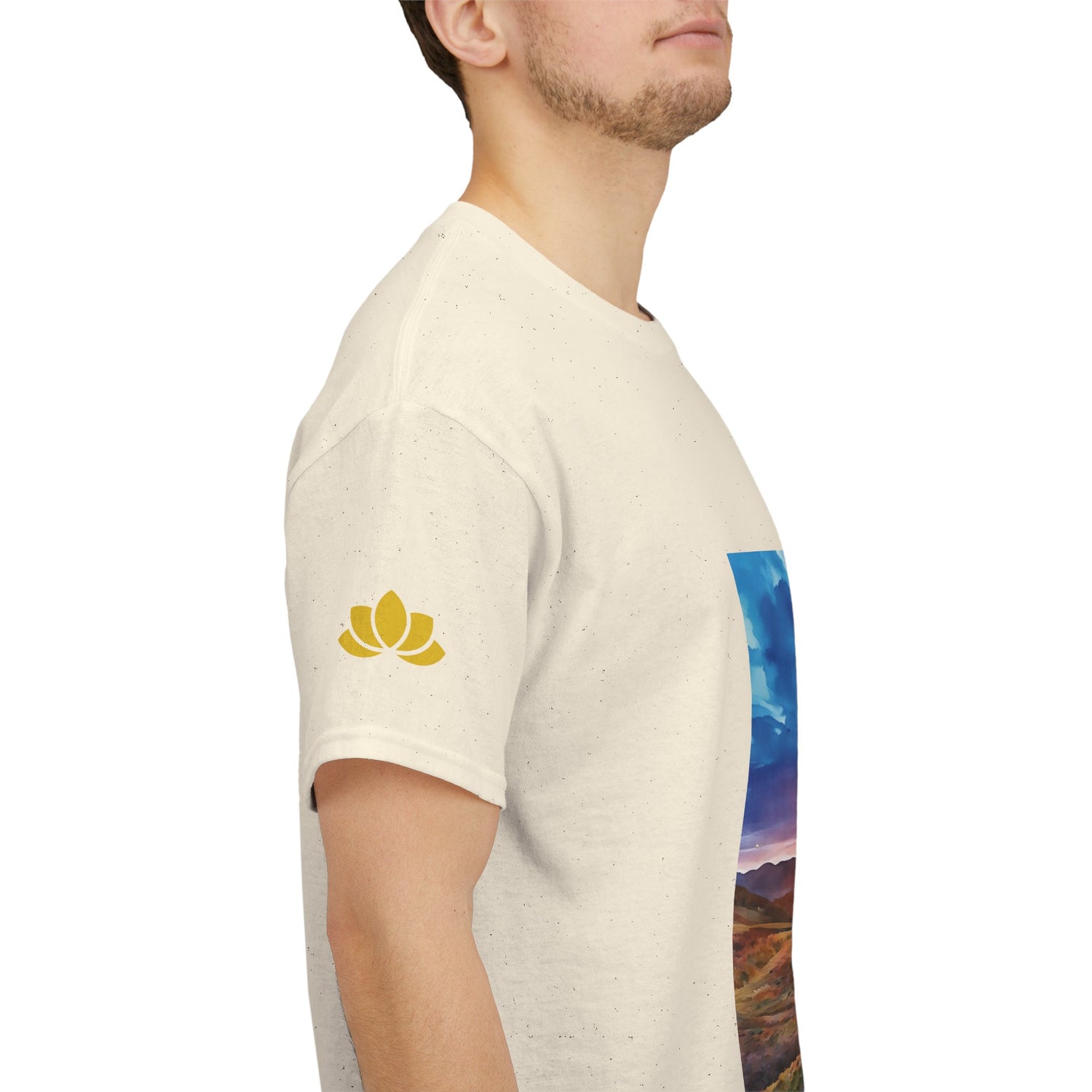 Unisex Heavy Cotton Tee - Tuscan Landscape (Variant 2)