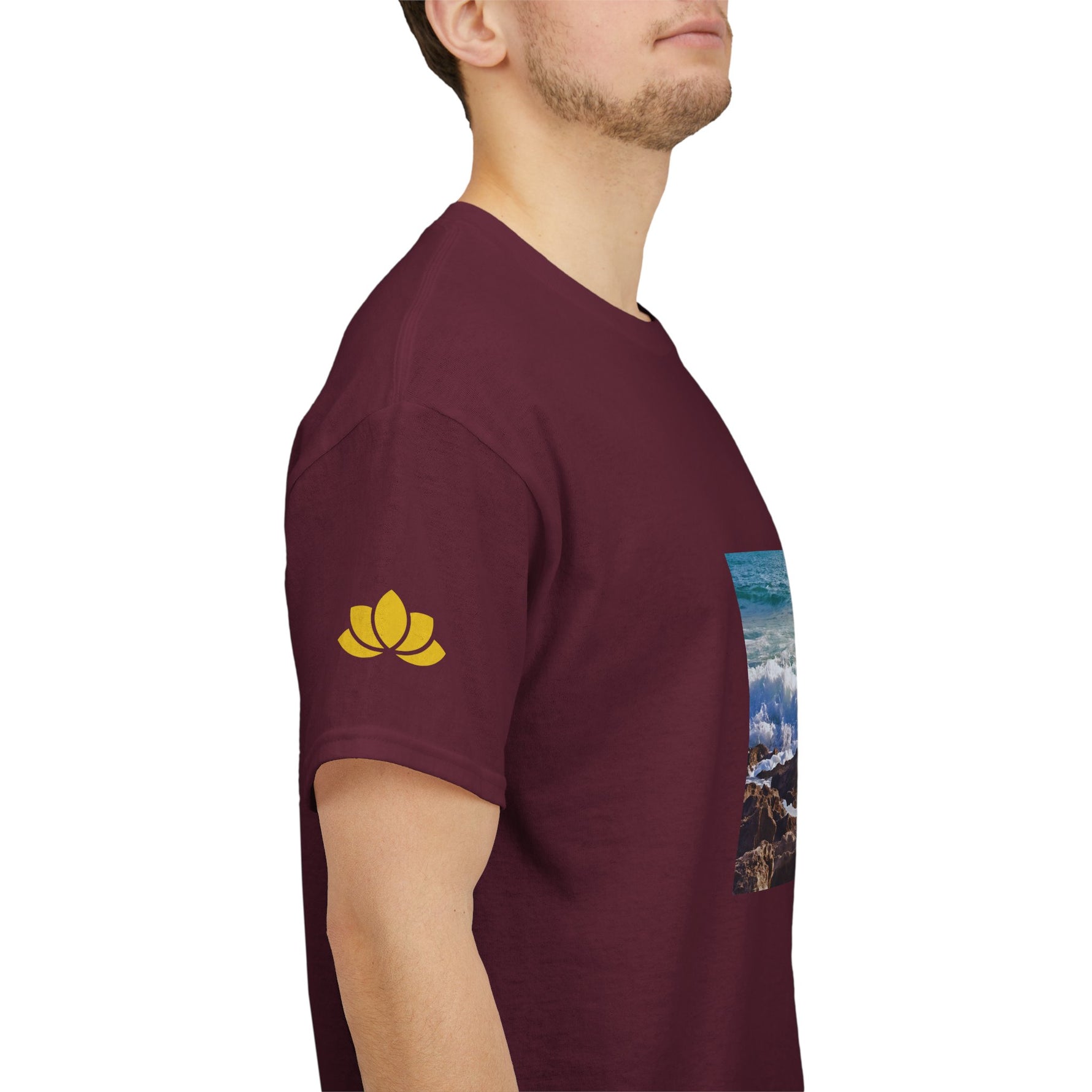 Unisex Heavy Cotton Tee - Sea (Variant 4)