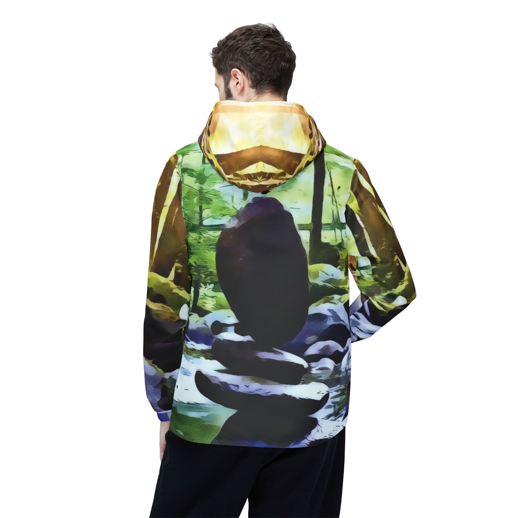 Windbreaker Jacket - Stone Balance (Variant 2)