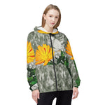 Windbreaker Jacket - Poly Art - Flower of Calendula (Variant 1)