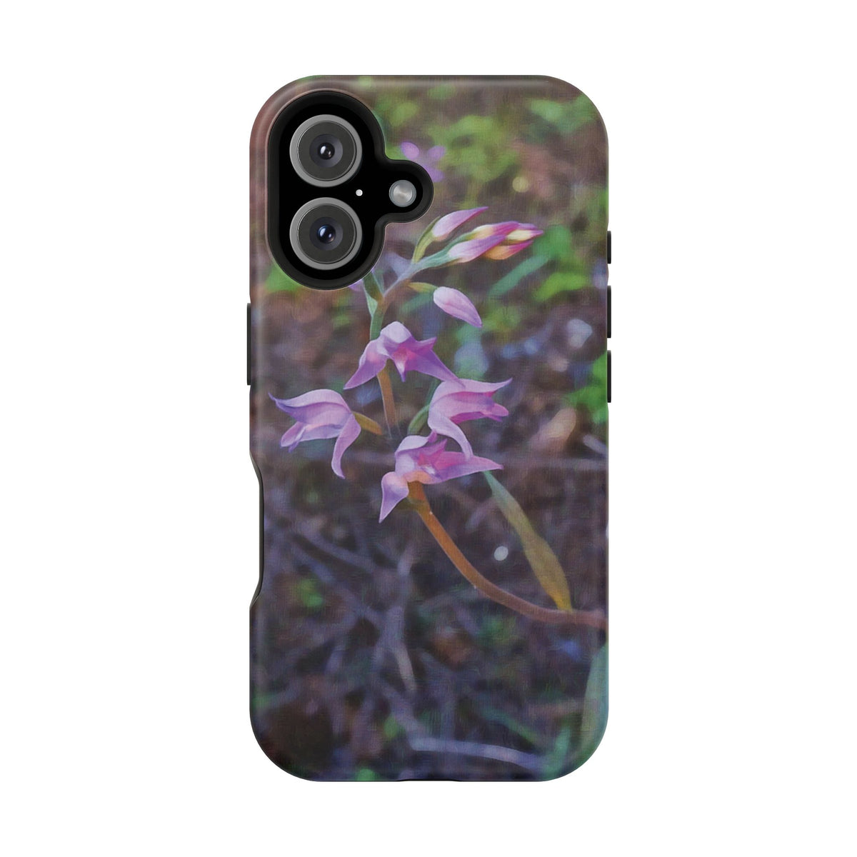 Magnetic Tough Phone Case - Flower of Cephalanthera Rubra