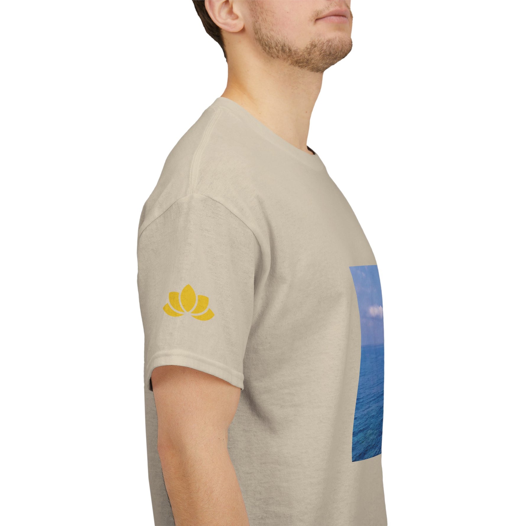 Unisex Heavy Cotton Tee - Sea (Variant 1)